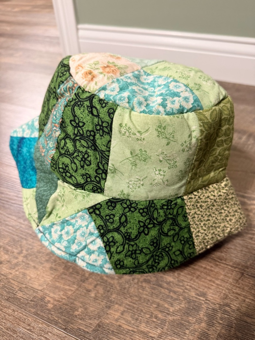 Gypsy Rose Grateful Dead One of a kind Handmade Guatemalan Patchwork Bucket Hat